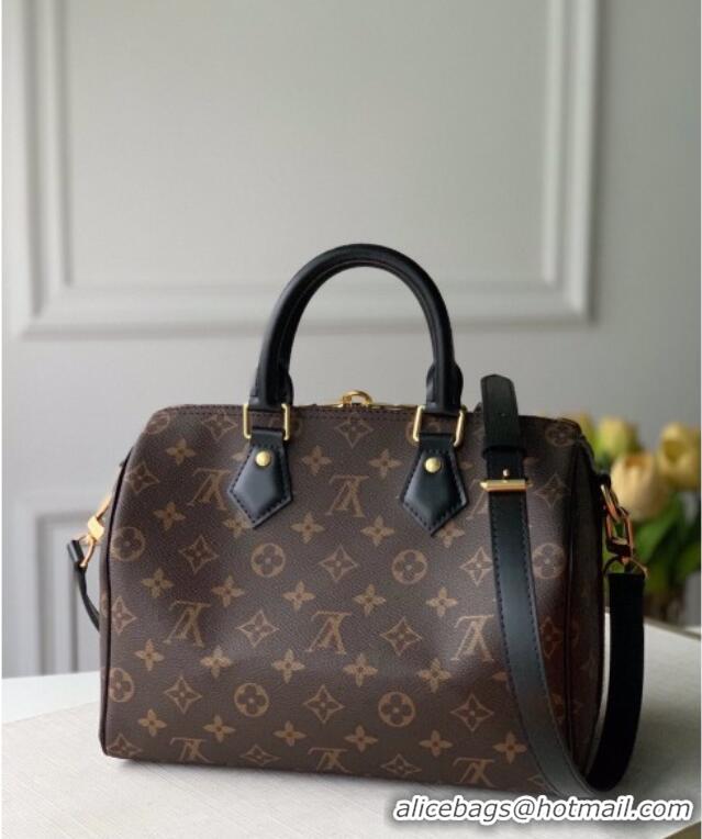 Best Price Louis Vuitton Speedy Bandouliere 25 Bag Classic Monogram Canvas/Black M48285 2025