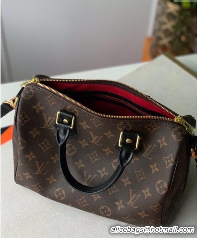 Best Price Louis Vuitton Speedy Bandouliere 25 Bag Classic Monogram Canvas/Black M48285 2025