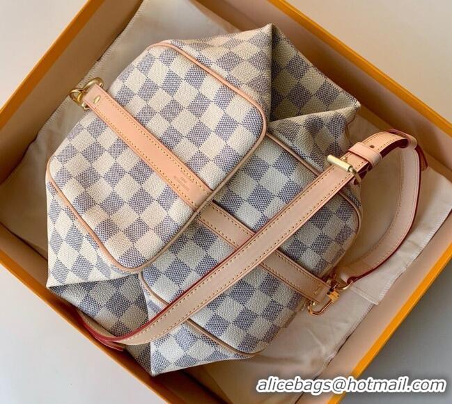 Top Grade Louis Vuitton Speedy Bandouliere 25 Bag Damier Azur Canvas N41374 2025