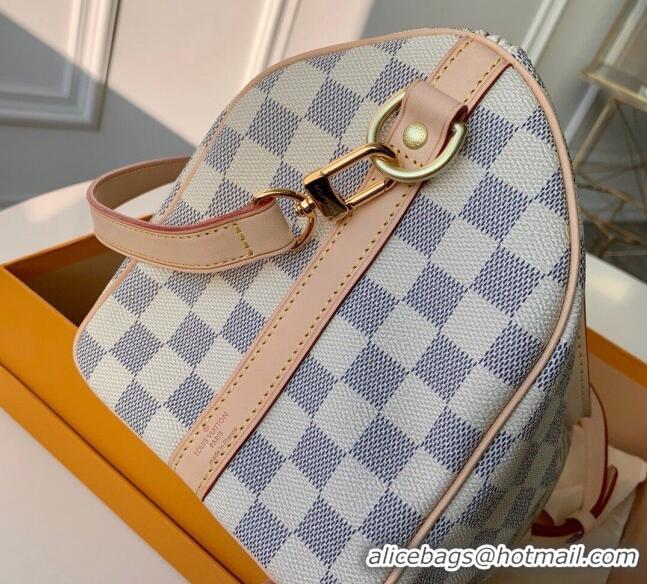 Top Grade Louis Vuitton Speedy Bandouliere 25 Bag Damier Azur Canvas N41374 2025