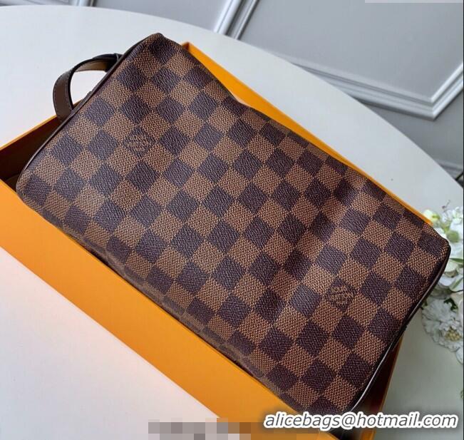 New Cheap Louis Vuitton Speedy Bandouliere 25 Bag Damier Ebene Canvas N41368 2025