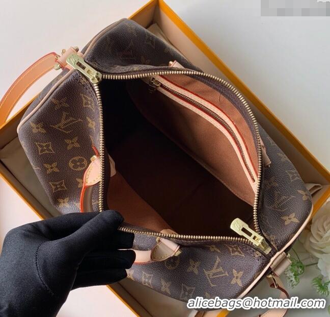 Super Quality Louis Vuitton Speedy Bandouliere 30 Bag Classic Monogram Canvas/Nude M41112 2025