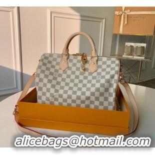 Well Crafted Louis Vuitton Speedy Bandouliere 30 Bag Damier Azur Canvas N41373 2025