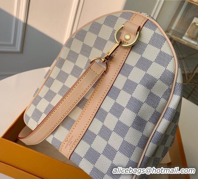 Well Crafted Louis Vuitton Speedy Bandouliere 30 Bag Damier Azur Canvas N41373 2025