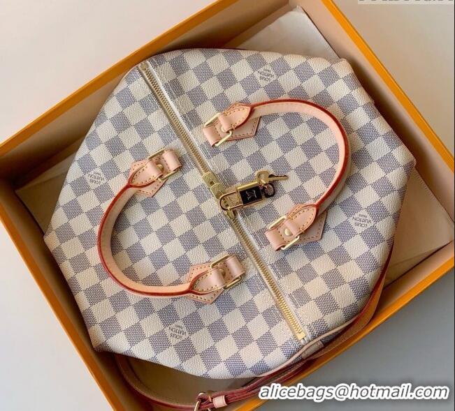 Well Crafted Louis Vuitton Speedy Bandouliere 30 Bag Damier Azur Canvas N41373 2025