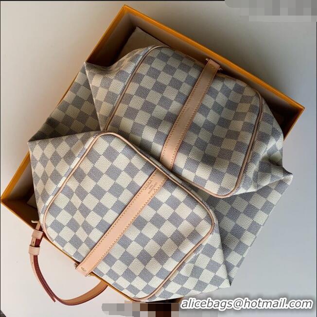 Good Looking Louis Vuitton Speedy Bandouliere 35 Bag Damier Azur Canvas N41372 2025