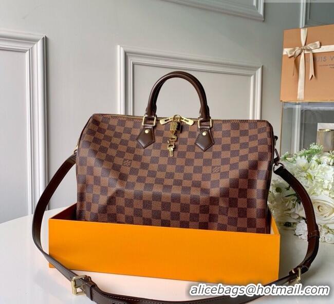 Well Crafted Louis Vuitton Speedy Bandouliere 35 Bag Damier Ebene Canvas N41366 2025