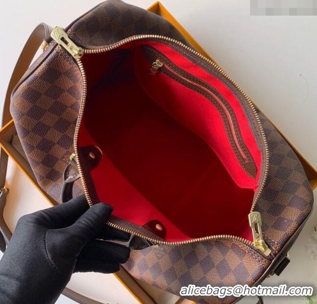 Well Crafted Louis Vuitton Speedy Bandouliere 35 Bag Damier Ebene Canvas N41366 2025