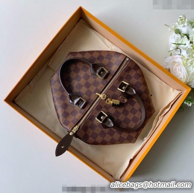 Luxury Discount Louis Vuitton Speedy Bandouliere 25 Bag Damier Ebene Canvas N41365 2025