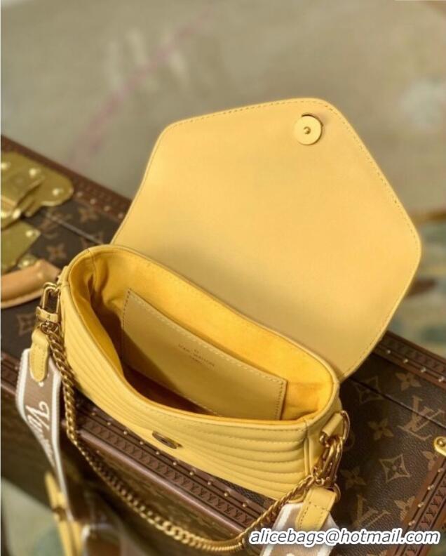 Good Quality Louis Vuitton Multi Pochette New Wave Mini Bag M57942 Light Yellow 2025