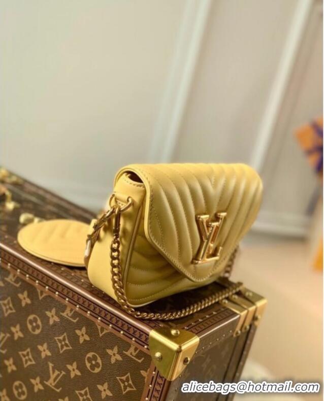 Good Quality Louis Vuitton Multi Pochette New Wave Mini Bag M57942 Light Yellow 2025