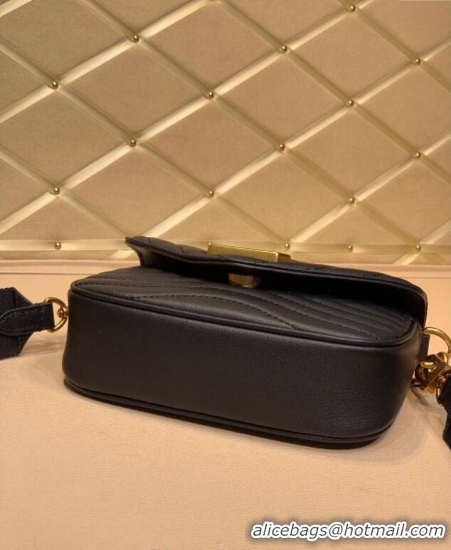 High Quality Louis Vuitton Multi Pochette New Wave Mini Bag Black M56461 2025