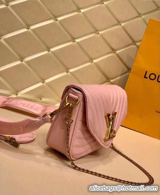 Affordable Price Louis Vuitton Multi Pochette New Wave Mini Bag M56466 Light Pink 2025