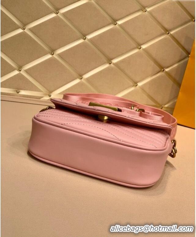 Affordable Price Louis Vuitton Multi Pochette New Wave Mini Bag M56466 Light Pink 2025