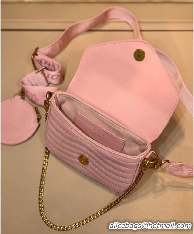 Affordable Price Louis Vuitton Multi Pochette New Wave Mini Bag M56466 Light Pink 2025