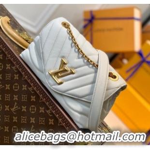 Well Crafted Louis Vuitton LV New Wave Chain Bag in Smooth Leather M58549 Ivory White 2025