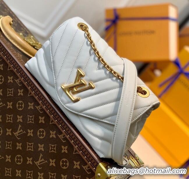 Well Crafted Louis Vuitton LV New Wave Chain Bag in Smooth Leather M58549 Ivory White 2025