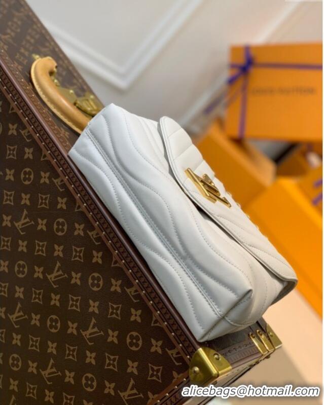 Well Crafted Louis Vuitton LV New Wave Chain Bag in Smooth Leather M58549 Ivory White 2025