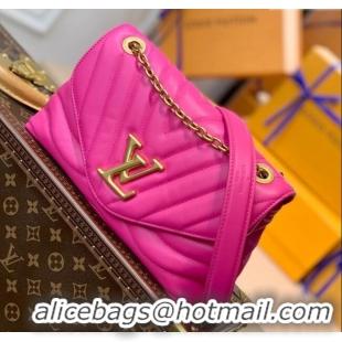 Well Crafted Louis Vuitton LV New Wave Chain Bag in Smooth Leather M58553 Agathe Pink 2025