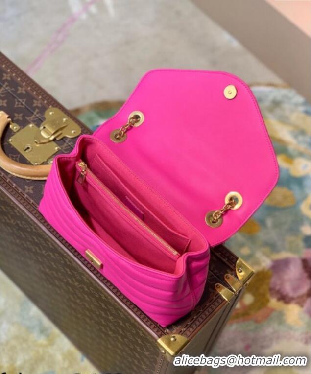 Well Crafted Louis Vuitton LV New Wave Chain Bag in Smooth Leather M58553 Agathe Pink 2025