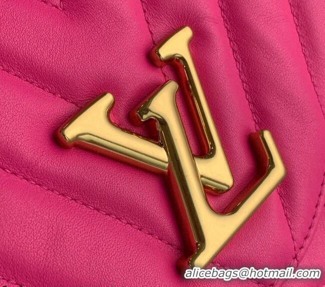 Well Crafted Louis Vuitton LV New Wave Chain Bag in Smooth Leather M58553 Agathe Pink 2025