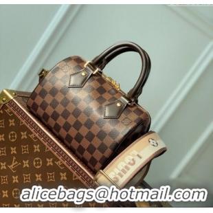 Most Popular Louis Vuitton Speedy Bandouliere 20 Bag Damier Ebene Canvas N40489 2025