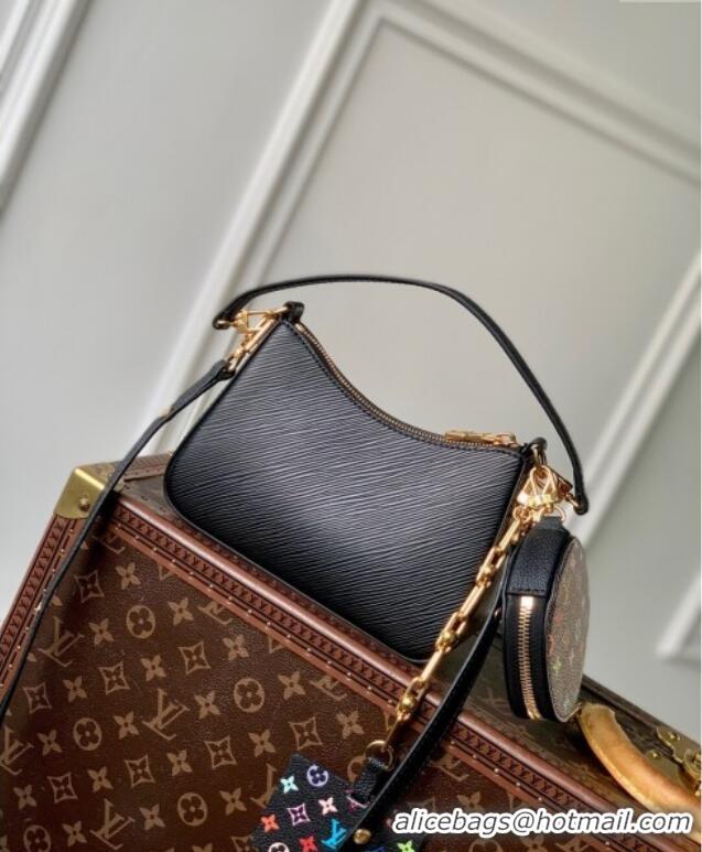 Promotional Louis Vuitton LV x TM Marellini Hobo Bag in Epi Grained Leather M13099 Black 2025