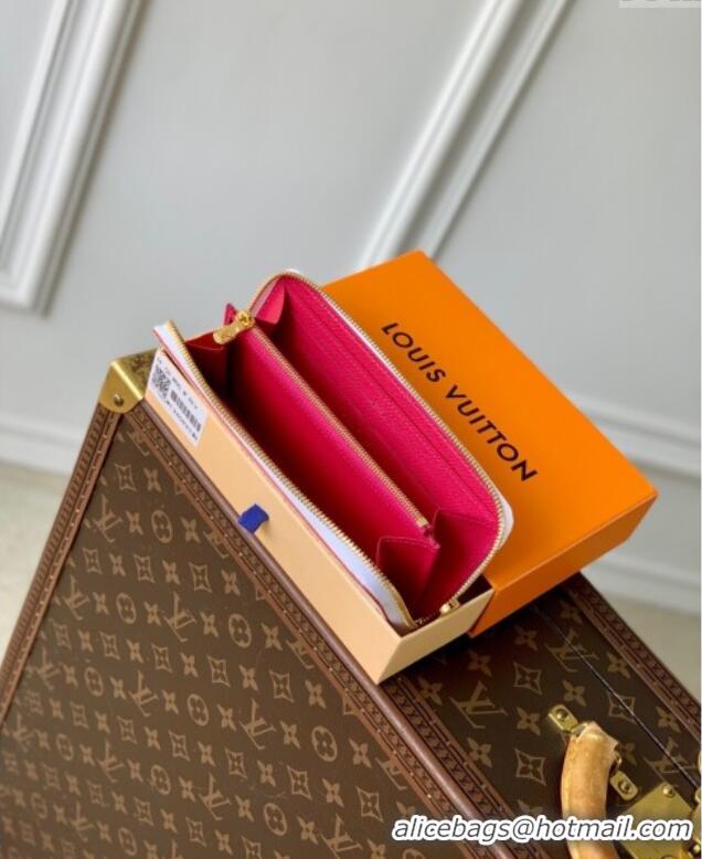 Top Quality Louis Vuitton LV x TM Clemence Wallet in Monogram Canvas M13408 Multicolored/White 2025