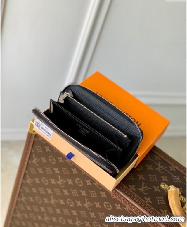 Grade Quality Louis Vuitton LV x TM Zippy Wallet in Monogram Canvas M13992 Multicolored/Black 2025