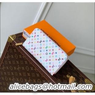 Luxurious Louis Vuitton LV x TM Zippy Wallet in Monogram Canvas M13992 Multicolored/White 2025