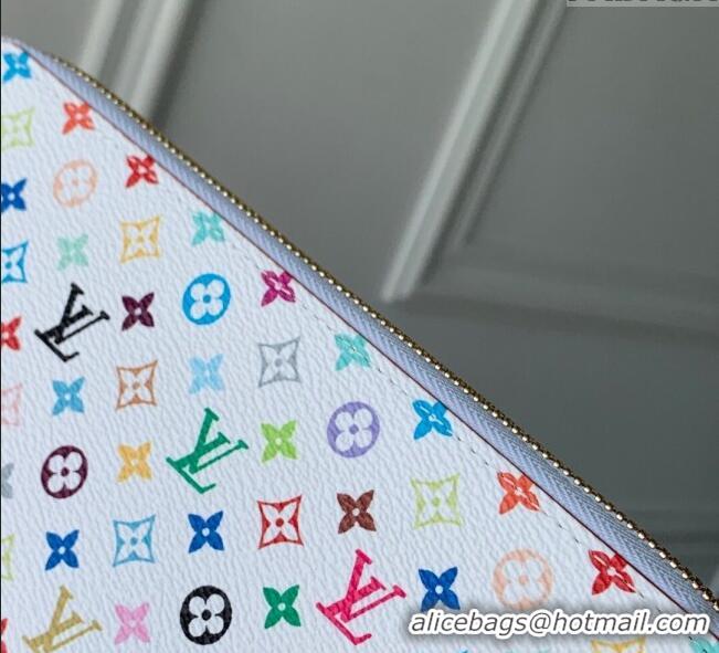 Luxurious Louis Vuitton LV x TM Zippy Wallet in Monogram Canvas M13992 Multicolored/White 2025