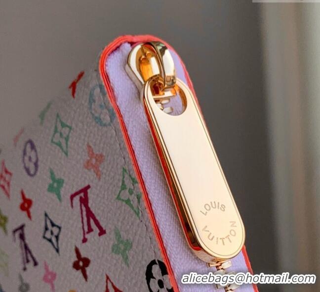 Luxurious Louis Vuitton LV x TM Zippy Wallet in Monogram Canvas M13992 Multicolored/White 2025