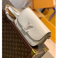 Top Quality Louis Vuitton EPI Leather Buci M20987 Quartz White