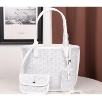 Discount Goyard New Design Anjou Reversible Bag Mini 2398 White