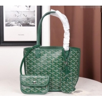 Inexpensive Goyard New Design Anjou Reversible Bag Mini 2398 Green