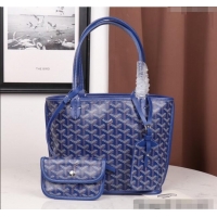 New Design Goyard New Design Anjou Reversible Bag Mini 2398 Light Blue