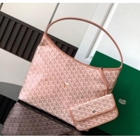 Super Quality Goyard Boheme Hobo Bag 020224 Pearly Pink 2024