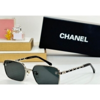 Traditional Specials Chanel Sunglasses with Chain CH4282 Grey/Silver 2024