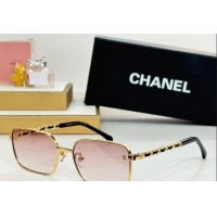 Good Taste Chanel Sunglasses with Chain CH4282 Light Pink 2024