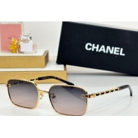 Most Popular Chanel Sunglasses with Chain CH4282 Gradient Grey 2024