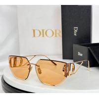 Top Design Dior 30 Montaigne B3U Sqaure Sunglasses D5116 Yellow 2024