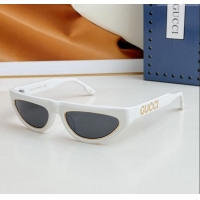 Buy Cheapest Gucci Sunglasses CH1062 White 2024