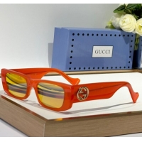 Original Cheap Gucci Sunglasses CH0516 Orange 2024