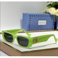 Good Product Gucci Sunglasses CH0516 Green/Grey 2024