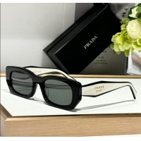 Top Design Prada Sunglasses PRB05S Black/White 2024