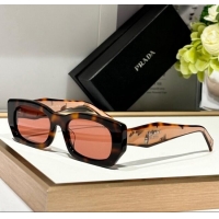 Top Quality Prada Sunglasses PRB05S Coral Pink 2024