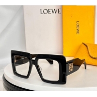 Good Taste Loewe Sqaure Sunglasses with Stripes LW40090 Black/Clear 2024