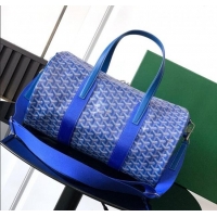 Buy Classic Goyard Barrel 40 Sports Bag GY020248 Sky Blue 2025