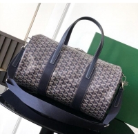 Grade Quality Goyard Barrel 40 Sports Bag GY020248 Navy Blue 2025