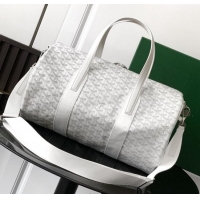 Best Grade Goyard Barrel 40 Sports Bag GY020248 White 2025